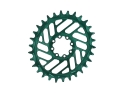 ALUGEAR Kettenblatt oval Beach Ball Direct Mount | 1-fach Narrow Wide SRAM MTB 8-Loch Transmission | BOOST | grün | 32 Zähne
