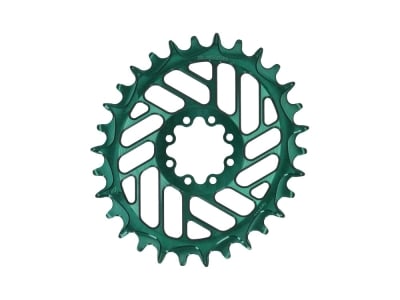 ALUGEAR Kettenblatt oval Beach Ball Direct Mount | 1-fach Narrow Wide SRAM MTB 8-Loch Transmission | BOOST | grün | 36 Zähne