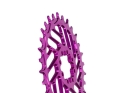 ALUGEAR Chainring oval Beach Ball Direct Mount | 1-speed Narrow Wide SRAM MTB 8-bolt Transmission | BOOST | purple