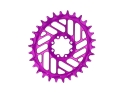 ALUGEAR Chainring oval Beach Ball Direct Mount | 1-speed Narrow Wide SRAM MTB 8-bolt Transmission | BOOST | purple | 26 teeth