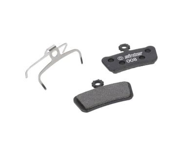 SINTER Disc Brake Pads 008 Performance semi-metallic SRAM for X0 Trail, 7 Trail, 9 Trail, Guide R, RS, RSC | black