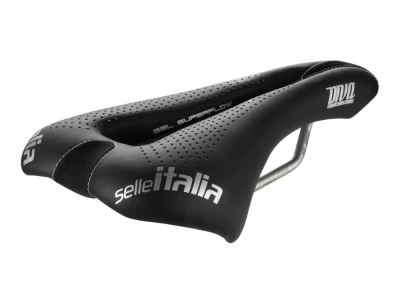 SELLE ITALIA Saddle Lady Diva Gel TI316 Superflow | black S3 135 mm x 270 mm