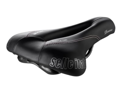 SELLE ITALIA Saddle Lady Donna Fec Alloy Flow | black