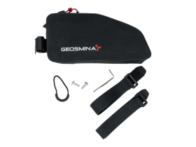 GEOSMINA Top Tube Bag DF Bolt On Small | 0,5 liter | black