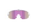 BLIZ Sunglasses Breeze Small Padel Edition Matt White | Brown & Rose / Clear