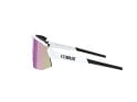 BLIZ Sunglasses Breeze Small Padel Edition Matt White | Brown & Rose / Clear