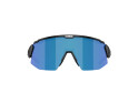BLIZ Sunglasses Breeze Small Matt Black | Brown & Blue / Clear