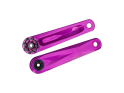 ALUGEAR Crankarms Stellar Al MTB | SRAM 8-hole chainring 28.99 mm SRAM DUB spindle | purple