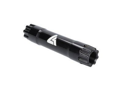 ALUGEAR crankshaft SuperBoost | for Alugear Stellar crank | DUB spindle | 136 mm | black