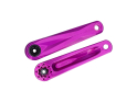 ALUGEAR Crankarms Stellar Al MTB | SRAM 8-hole chainring 28.99 mm SRAM DUB spindle | purple 165 mm