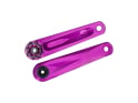 ALUGEAR Crankarms Stellar Al MTB | SRAM 8-hole chainring 28.99 mm SRAM DUB spindle | purple 170 mm