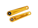 ALUGEAR Kurbelarme Stellar Al MTB | SRAM 8-Loch Kettenblatt 28,99 mm SRAM DUB Welle | gold 155 mm