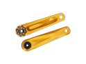 ALUGEAR Kurbelarme Stellar Al MTB | SRAM 8-Loch Kettenblatt 28,99 mm SRAM DUB Welle | gold 165 mm