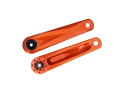 ALUGEAR Crankarms Stellar Al MTB | SRAM 8-hole chainring 28.99 mm SRAM DUB spindle | orange 160 mm