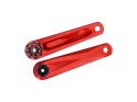 ALUGEAR Crankarms Stellar Al MTB | SRAM 8-hole chainring 28.99 mm SRAM DUB spindle | red 165 mm