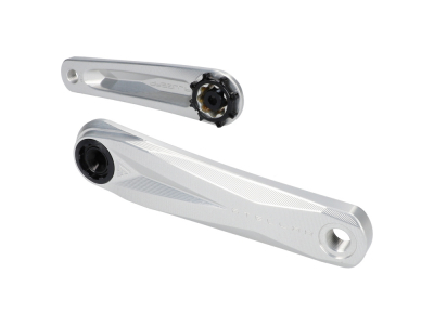 ALUGEAR Crankarms Stellar Al MTB | SRAM 8-hole chainring 28.99 mm SRAM DUB spindle | silver 165 mm