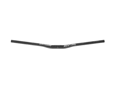 AERTIME Handlebar Decade Aluminum | 20 mm Rise | 31.8 x 800 mm | Jet Black / Chrome