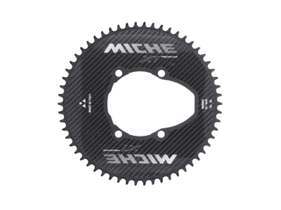 MICHE Kettenblatt X1-RD 4-Arm LK 110 asymmetrisch | 1-fach für Shimano Dura-Ace FC-R9200 64 Zähne