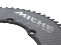 MICHE Kettenblatt X1-RD 4-Arm LK 110 asymmetrisch | 1-fach für Shimano Dura-Ace FC-R9200 66 Zähne