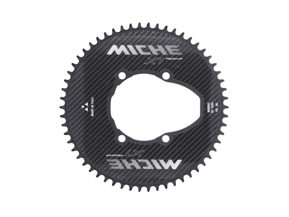 ■michi■ MICHE Chainring X1-RD 4-Arm 110 BCD | 1-speed asymmetric for Shimano D