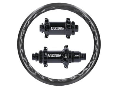 R2BIKE Wheelset 28" Disc RR GRV | Carbon-Ti Road Straightpull Center Lock Hubs | Light Bicycle Carbon Rims