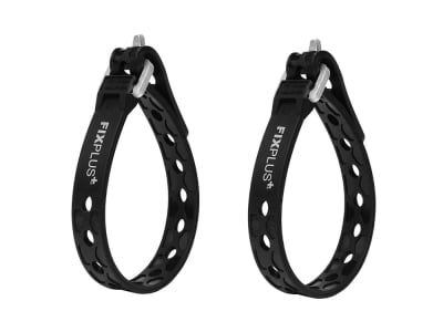 Fixplus tensioning strap Strap nano/slim fit | 23 cm | black | 2 pieces