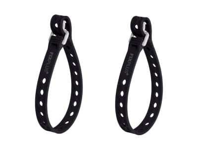 Fixplus tensioning strap Strap nano/slim fit | 30 cm | black | 2 pieces