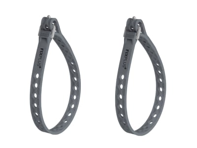 Fixplus tensioning strap Strap nano/slim fit | 40 cm | dark gray | 2 pieces