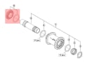 SHIMANO Center Lock Ring HB-M776 für 15 / 20 mm Steckachse