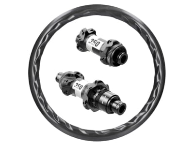 R2BIKE Wheelset 28" Disc RR GRV | DT Swiss 350 Road Straightpull Center Lock Hubs | Light Bicycle Carbon Rims