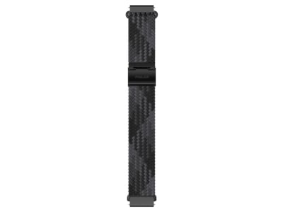 POLAR Schnellwechsel-Armband | geflochtenes Garn | Schwarz | S - L | 20 mm