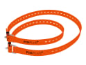 FIXPLUS Spanngurt Strap Set | 2 x 86 cm | orange mit schwarzem Strapkeeper