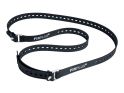 FIXPLUS Spanngurt Strap Set | 2 x 86 cm | schwarz mit orangenem Strapkeeper
