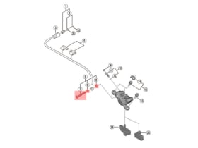 SHIMANO Mounting Screw and O-Ring for Hose on Brake...