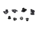 CARBON-TI Chainring Bolts X-Cover 1X for Dura Ace FC-R9200 Cranks | black