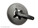 CARBON-TI Chainring Bolts X-Cover 1X for Dura Ace FC-R9200 Cranks | black