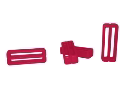 FIXPLUS strap holder Strapkeeper | red | 4-pack