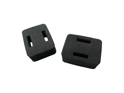 FIXPLUS spacer block | 18 mm | black