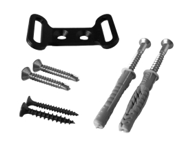 FIXPLUS Wandhalterung Werkstatt Wandfixierer | schwarz