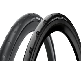 CONTINENTAL Tire Bundle 28" Aero 111 TR + Grand Prix...