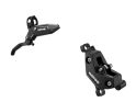 SRAM Disc Brake Motive Bronze stealth | 4 Piston Diffusion Black Anodized Rear Wheel