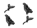 SRAM Disc Brake Motive Bronze stealth | 4 Kolben Diffusion Black Anodized Set