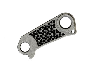 SILCA derailleur hanger Cannondale 101 Direct Mount | Titan Shimano derailleur hanger | gray
