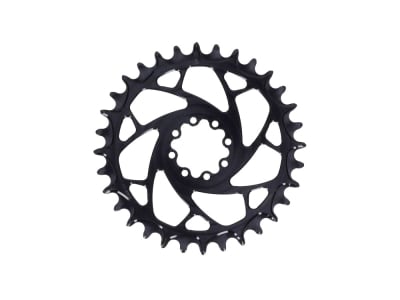 ALUGEAR Chainring round Elm Direct Mount | 1-speed Narrow Wide SRAM MTB 8-bolt Transmission | SuperBOOST | black