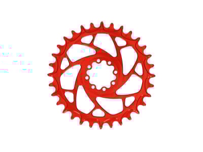ALUGEAR Chainring round Elm Direct Mount | 1-speed Narrow Wide SRAM MTB 8-bolt Transmission | SuperBOOST | red