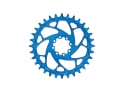 ALUGEAR Chainring round Elm Direct Mount | 1-speed Narrow Wide SRAM MTB 8-bolt Transmission | SuperBOOST | blue