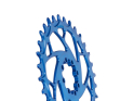 ALUGEAR Kettenblatt rund Elm Direct Mount | 1-fach Narrow Wide SRAM MTB 8-Loch Transmission | SuperBOOST | blau | 28 Zähne
