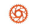 ALUGEAR Kettenblatt rund Elm Direct Mount | 1-fach Narrow Wide SRAM MTB 8-Loch Transmission | SuperBOOST | orange | 30 Zähne