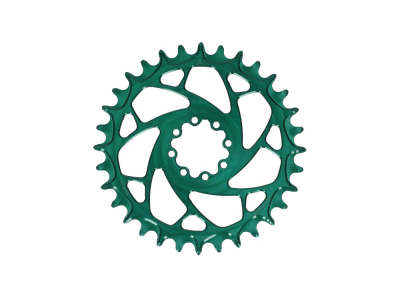 ALUGEAR Chainring round Elm Direct Mount | 1-speed Narrow Wide SRAM MTB 8-bolt Transmission | SuperBOOST | grün | 30 teeth