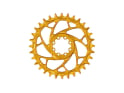 ALUGEAR Chainring round Elm Direct Mount | 1-speed Narrow Wide SRAM MTB 8-bolt Transmission | SuperBOOST | gold